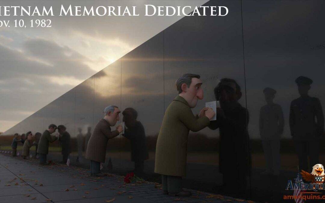 The Day the Vietnam War Memorial Wall Spoke — Nov. 10, 1982